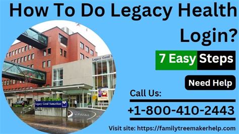 Legacy Health Login Process With 7 Easy Steps Free Guide