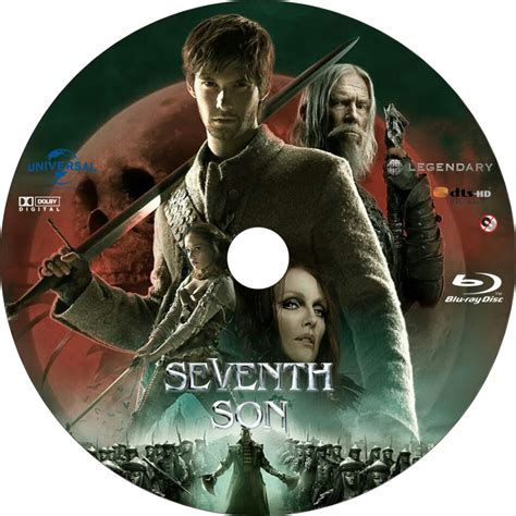 Seventh Son (2014) Custom Blu-Ray Labels - DVDcover.Com