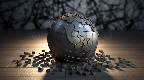 Global Economy Plummets Illustrating The Widespread Impact Of Economic