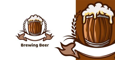 Beer Logo Mascot Logos Ft Placeitgaminglogo And Beer Envato Elements