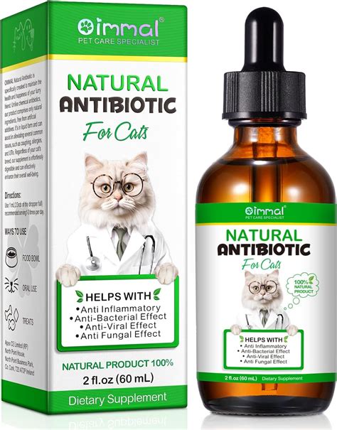 Natural Antibiotic for Cats, Pet Supplements, UTI & Allergy Relief ...