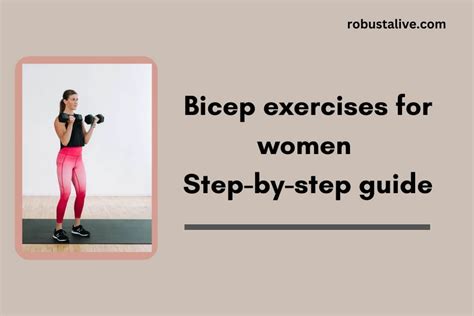 Bicep Exercises for Women – Step by Step Guide