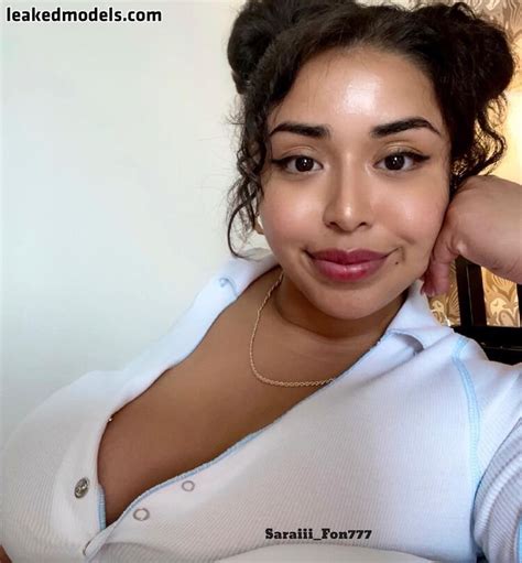 Sarai Fonseca Saraifall Xoxo Nude Leaks Onlyfans Photo Leaked