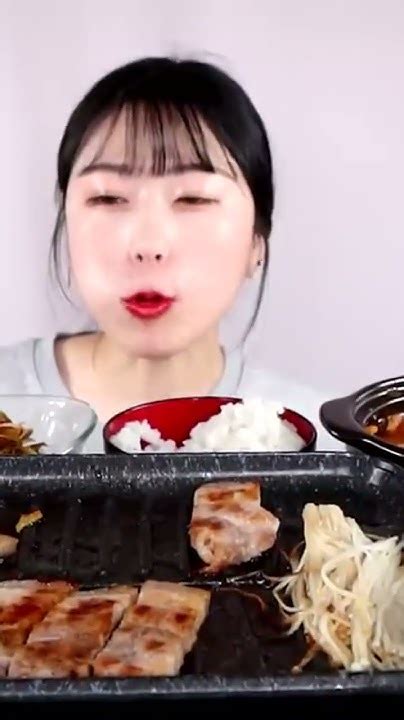 삼겹살2kg 참치김치찌개 밥 쌈 먹방 Pork Belly Kimchi Stew Korean Food Mukbang 06