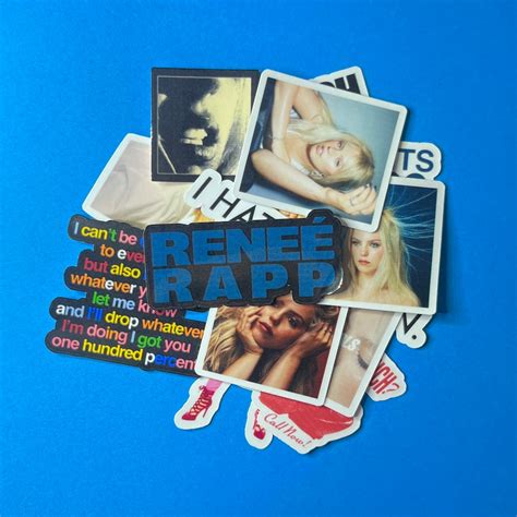 Reneé Rapp Waterproof Vinyl Stickers Etsy