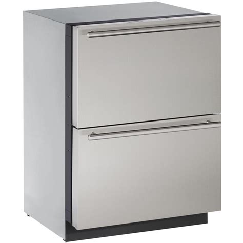 U-Line 3000 Series 24-Inch 4.5 Cu. Ft. Built-In Refrigerator Drawers ...