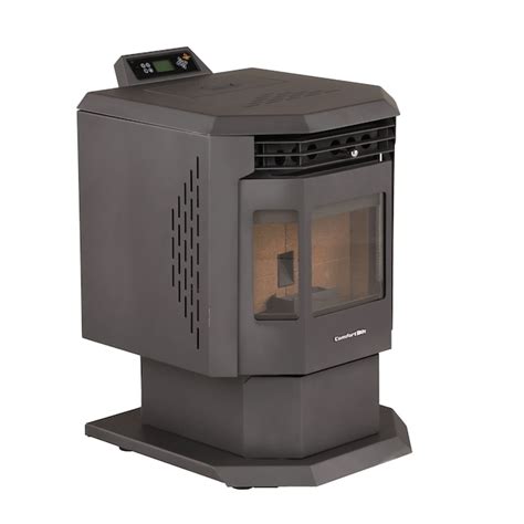 Comfortbilt 2400 Sq Ft Pellet Stove With 40 Lb Hopper Epa Approved Hp21 Black At