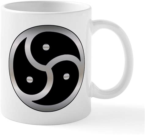 Amazon Cafepress Bdsm Femdom Triskelion Symbol Mug Oz Ml