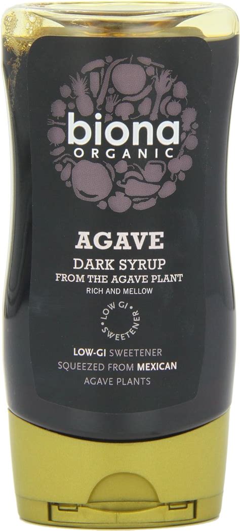 Biona Organic Dark Agave Syrup Ml Pack Of Amazon Ca Grocery