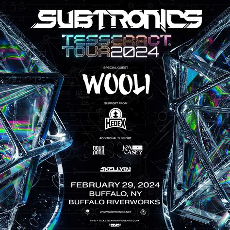 Subtronics: Tesseract Tour 2024 - Buffalo RiverWorks