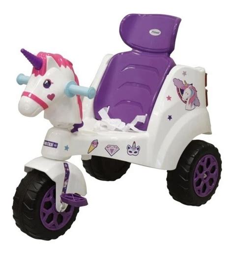 Triciclo Montable Push Car Prinsel Super Trike Unicornio Mercado Libre