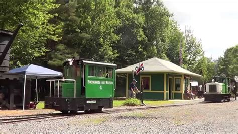 Locomotive Parade At The Bucksgahuda Western Railroader S Day 2014