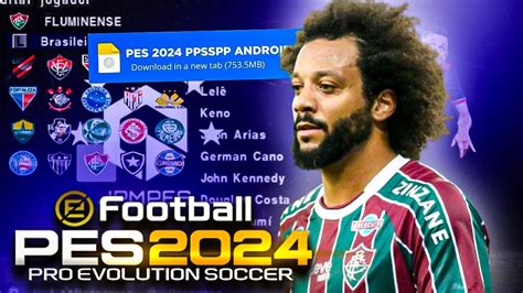 SAIU EFOOTBALL PES 2024 PPSSPP SUL AMERICANO LIBERTADORES E