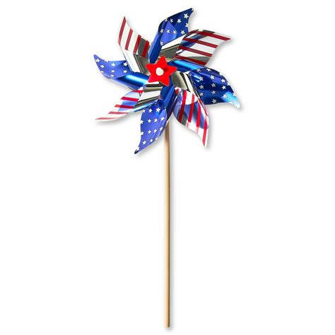 Patriotic Small Red, White, and Blue Pinwheel, 14", by Way To Celebrate ...