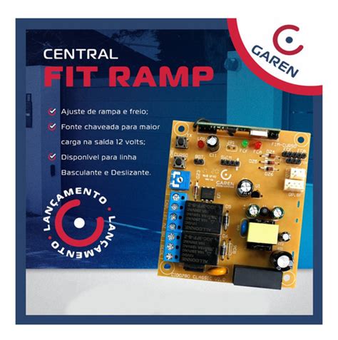 Placa Central Classic Fit Trafo Garen 1 Controle Garen