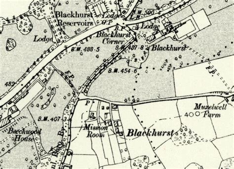 1898 Map Scan Tunbridge Wells, Kent, England, UK High-resolution ...