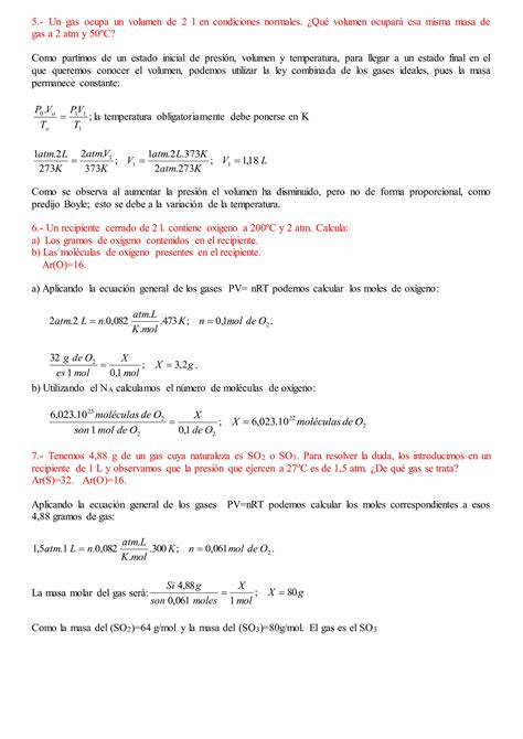 Ejercicios Resueltos De Gases Pdf