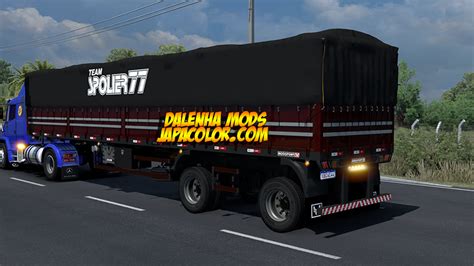 Pack De Reboques Bitrem E Rodotrem Para Ets2 V 1 38 X Dalenha Mods