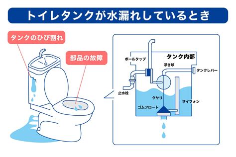 トイレの水漏れの原因とやるべきことは？自分でできる修理方法と業者に依頼する際の注意点｜東京ガス