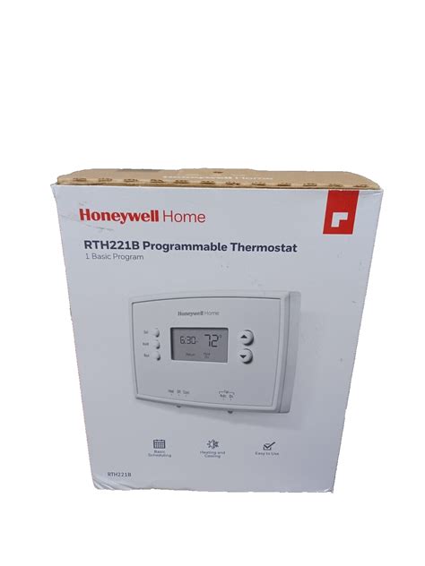 Honeywell Home Rth221b 1 Week Programmable Thermostat Ebay