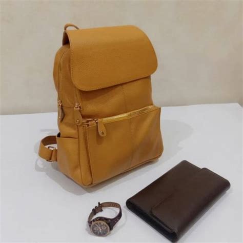 Jual TAS RANSEL WANITA KULIT ASLI PAPIRUT CHEVY SZ L Shopee Indonesia