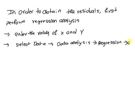 Points The Table Below Gives Values Of The Response Regressor And