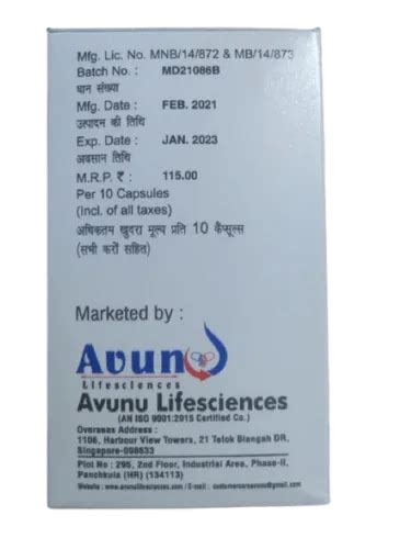 Avubone Cz Calcitriol Calcium Carbonate Mg Zinc Sulphate