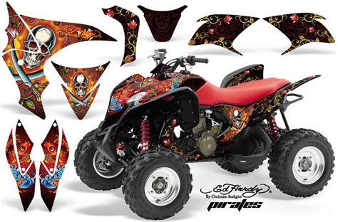 Ed Hardy Quad Honda Graphic Kit