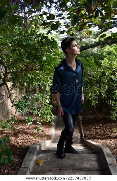 Portrait Handsome Brunette Male Model Wearing Stock Photo 2259437839 Shutterstock