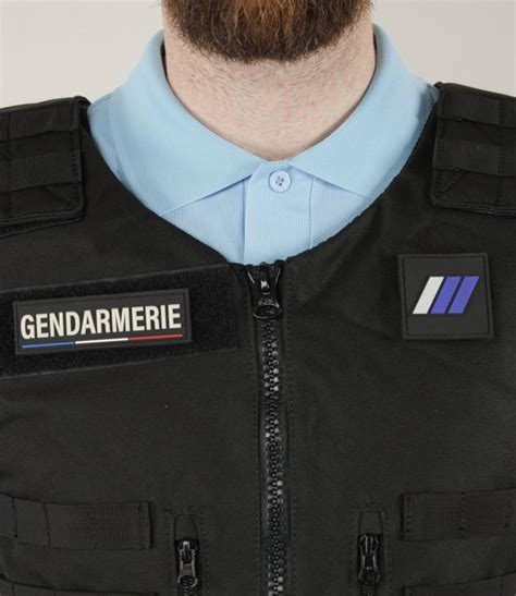 Bandeau Gendarmerie PVC 3 X 10 Cm DMB Products