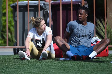 Elina Svitolina with her boyfriend Gael Monfils in Indian Wells -04 ...