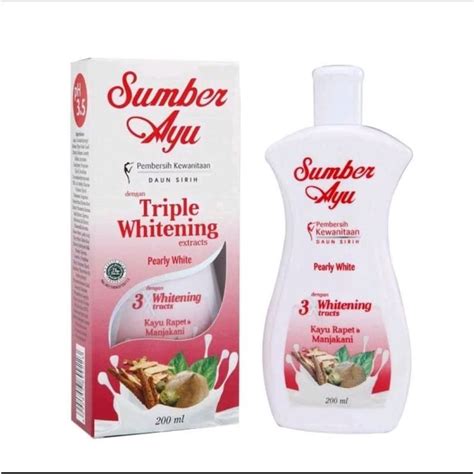 Sumber Ayu Feminine Wash With Triple Whitening Extracts Pearly White