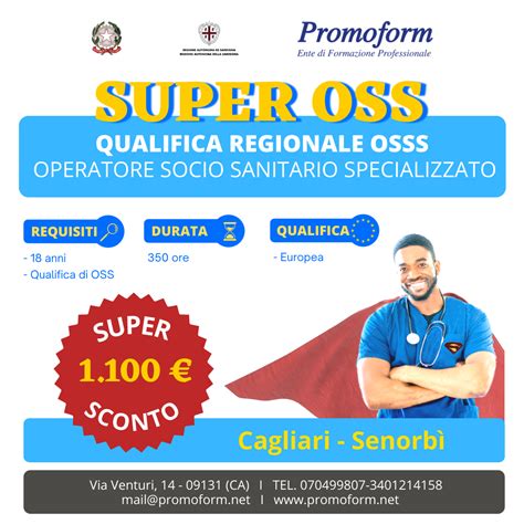 Operatore Socio Sanitario Specializzato Osss Senorb Promoform