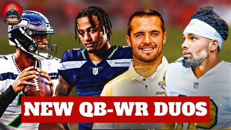 The Top New Qb Wr Duos For Nfl Youtube