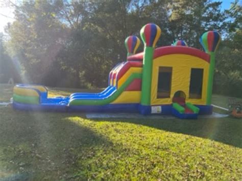 Balloon Bounce House Combo Dry Robs Party Rentals