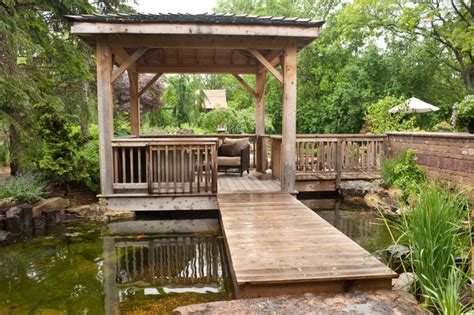 Dock Side Small Sitting Area That Could Be Incorporated With Storage