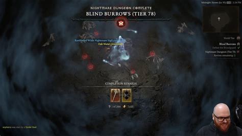 Diablo T Nm Dungeon Blind Burrows Ice Shards Sorc Day Youtube