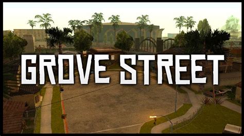 Grand Theft Auto San Andreas Grove Street Vs Gta V Grove Street Gta