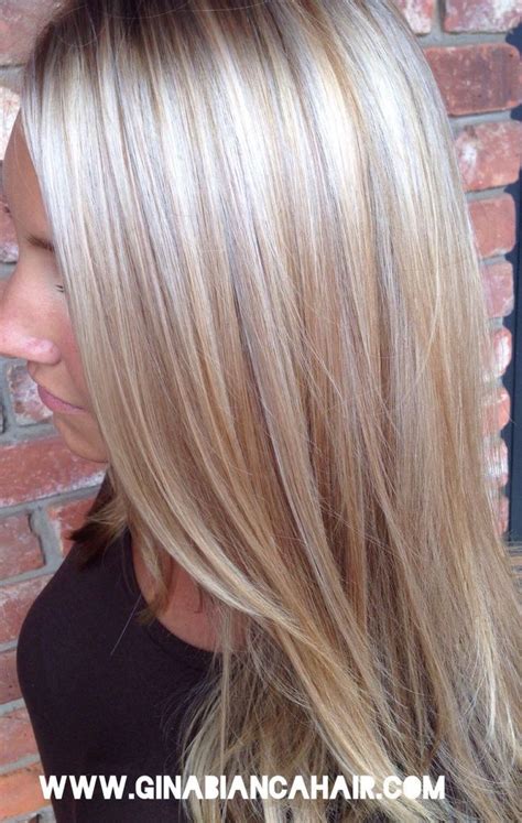 Platinum With Strawberry Low Lights Long Blonde Hair Platinum Blonde Hair Hairstyles Haircuts