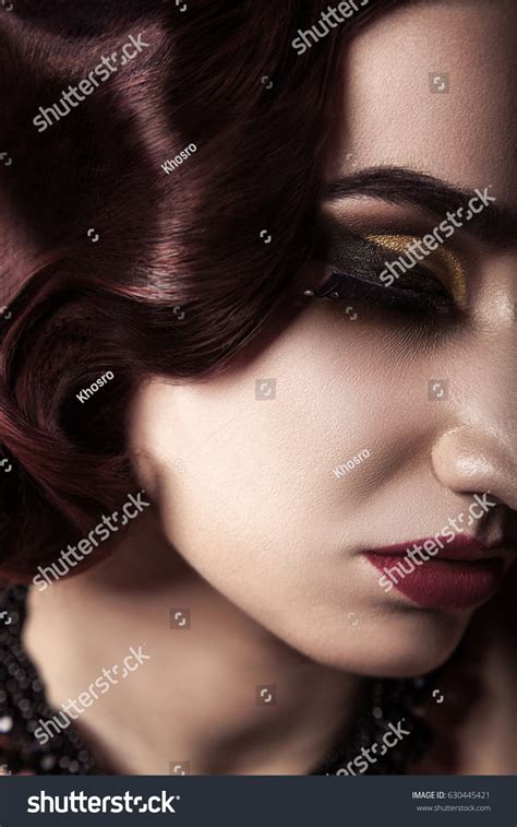 Portrait Beautiful Naked Fashion Model Wavy Stock Photo 630445421 Shutterstock