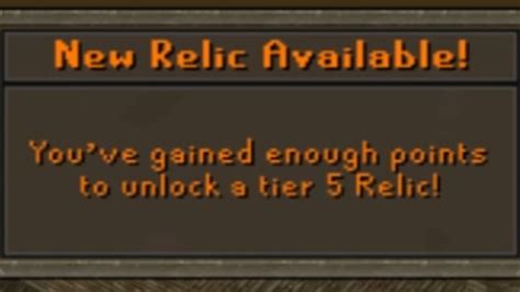 Tier 5 Relic Unlocked Osrs Leagues 4 2 Youtube