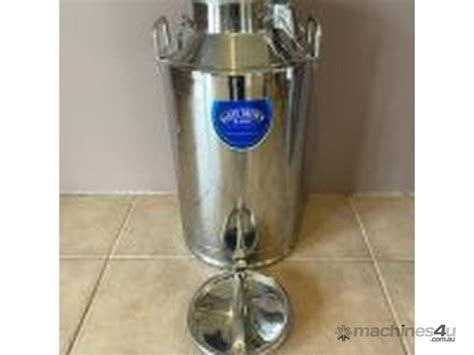 New Barry Brown Stainless Steel Milk Can Ltr Stainless Steel