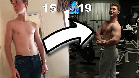 My 4 Year Body Transformation Youtube