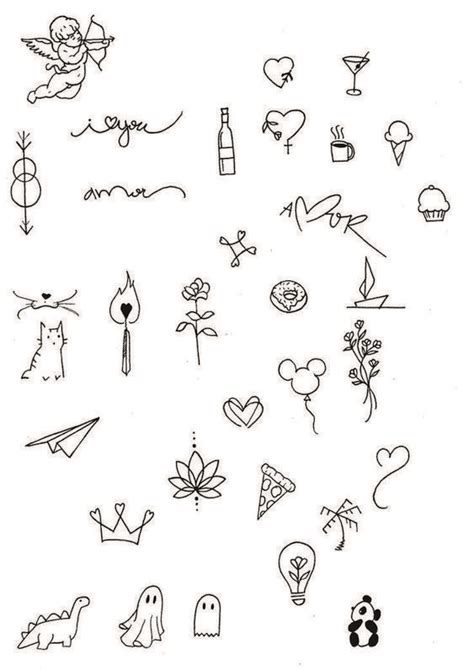 Girly Tattoo Templates