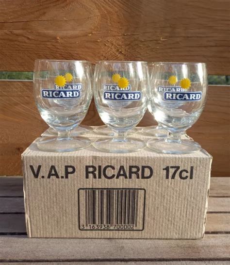 RICARD LOT 6 Verres Ballon Soleil Neuf EUR 15 00 PicClick FR