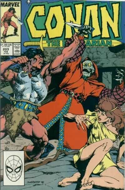 Conan The Barbarian 203 Wrath Of The Necromancer February 1 1988