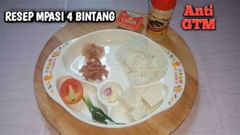 RESEP MPASI 4 BINTANG YouTube