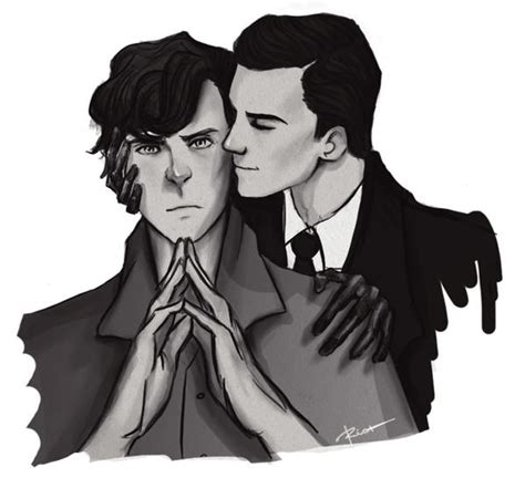 Moriarty and Sherlock by MaryRiotJane on DeviantArt