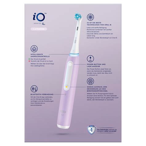 Oral B Elektrische Zahnb Rste Io Series Reiseetui In Lila St