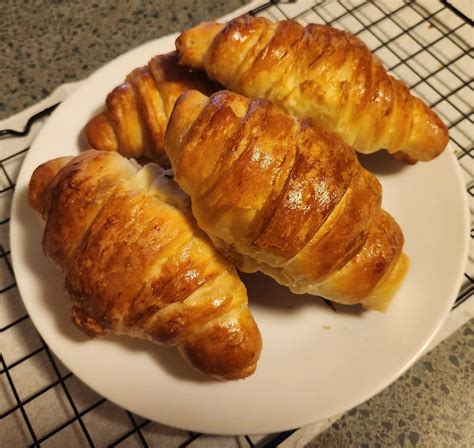 I Made Croissants First Time From Scratch ️🥐 R Baking